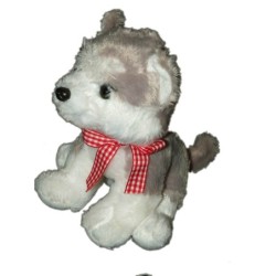 Doudou Peluche Chien Husky Studio Pets Aurora 18 cm Myrna (12743)