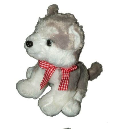 Doudou Peluche Chien Husky Studio Pets Aurora 18 cm Myrna (12743)