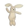 Doudou lapin beige blanc écru crème 22 cm Anna club Plush (19504)