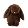 Doudou peluche Lapin chocolat marron brun nez rose 31 cm Jellycat (19226)