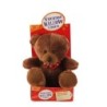 Peluche doudou ours marron N ourson Mallow Coco Joyeux Noel 15 cm Fizzy (20225)