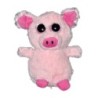 Peluche Cochon rose Fizzy gros yeux 24 cm Zami Pets NEUF ETIQU (21903)