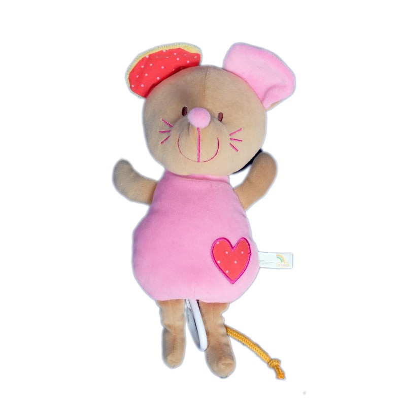 Doudou Peluche Musicale KIKOU Créativ Toys - H 26 cm (6719)