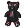 RARE ET COLLECTOR - Ours noir en tissu simili cuir Diesel 78 Only The Brave 40 cm (14007)