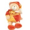 Doudou et Compagnie - Ma Cachette Range Pyjama Ours marron orange Canelle (18703)