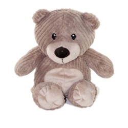 Peluche doudou Ours gris beige DODO D AMOUR MGM 30 cm (26072)