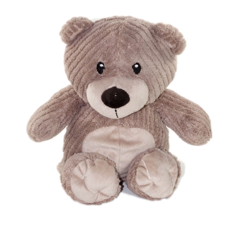 Peluche doudou Ours gris beige DODO D AMOUR MGM 30 cm (26072)