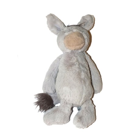 Doudou Peluche Ane gris 32 cm Jellycat (26662)