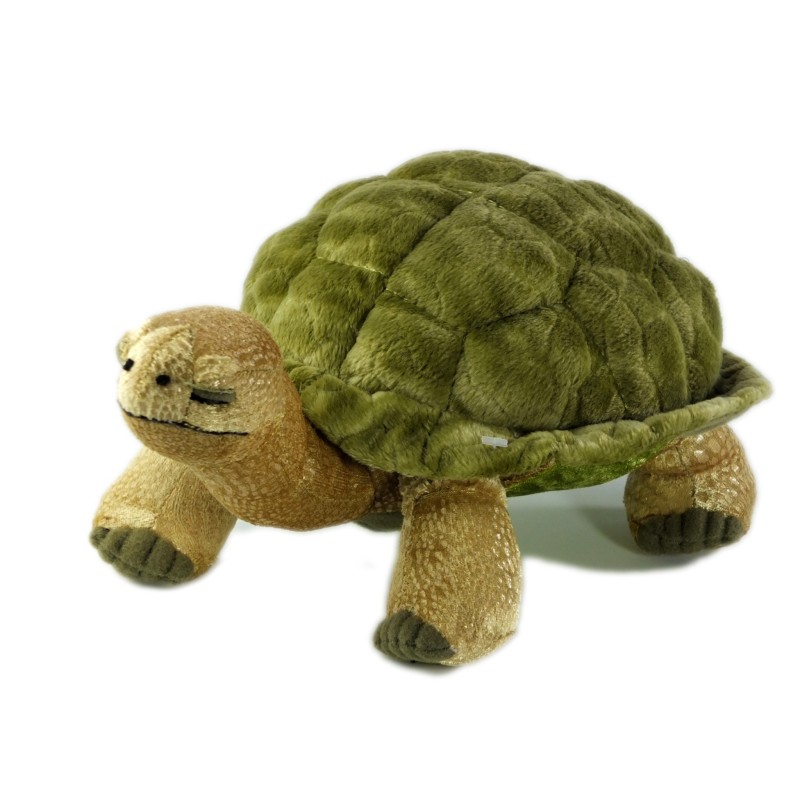 Peluche doudou Tortue verte Lascar 30 cm (19861)