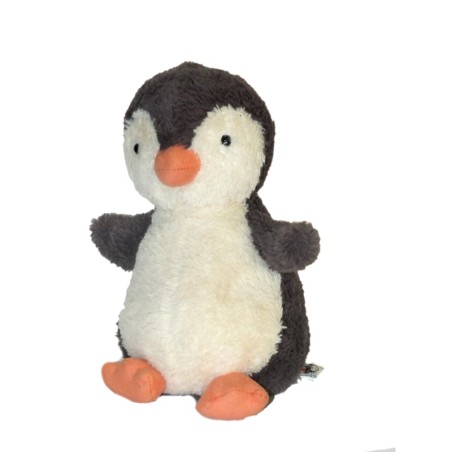 Jellycat Peluche Doudou Manchot Pingouin gris blanc 23 cm (27955)
