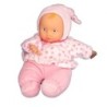 Doudou poupée Poupon Babipouce rose Fleurs Babypouce COROLLE Babicorolle (7144)