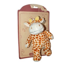 Doudou GIRAFE mouchoir Crédit Mutuel 15 cm (12384)