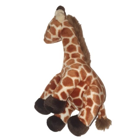 Peluche Girafe marron Nature Planet  32 cm (26503)