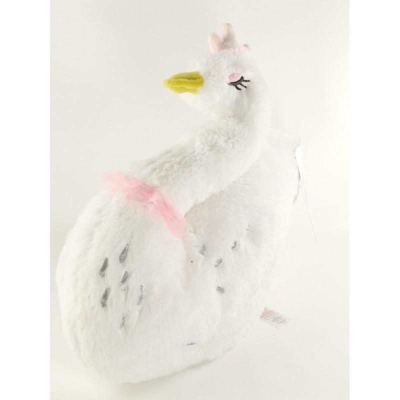 Peluche doudou Cygne blanc rose Tutu Primark Home Kids 40 cm (22461)