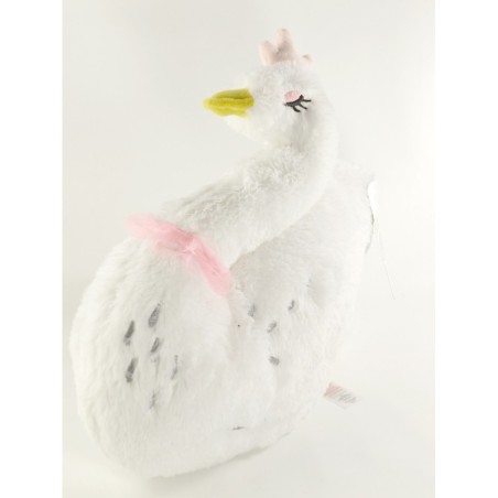 Peluche doudou Cygne blanc rose Tutu Primark Home Kids 40 cm (22461)