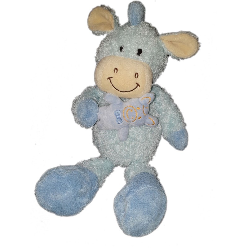 Peluche Ane Cheval Bleu 50 cm MGM (24092)