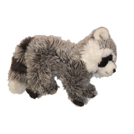 Peluche Raton Laveur gris blanc noir WWF 25 CM (24563)