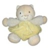 Doudou Chat jaune Kaloo Coll. Plume Gd mod 28 cm (21610)