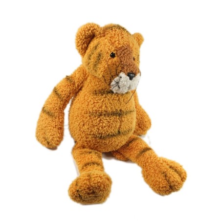 Doudou peluche chien beige pull bleu Dizzy Dog Anna Club Plush 30 cm (18331)