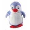 LASCAR Doudou peluche Pingouin bleu blanc bec rouge 25 cm (25769)