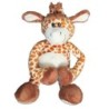 Peluche doudou GIRAFE marron - Gerry Just - H 32 cm (6497)