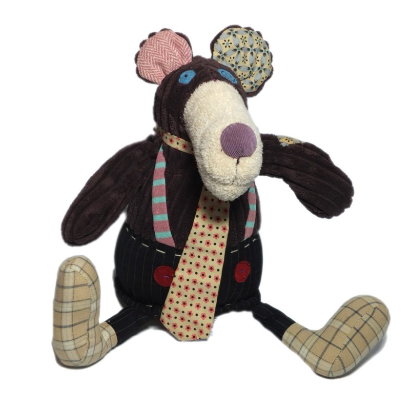 Doudou Deglingos Gromos l'Ours 27 cm (17910)