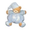Douduo OURS KALOO Boule bleu blanc Gd Mod.  Enfants bonhommes brodés (12100)