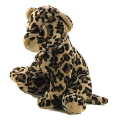 Doudou Peluche Leopard SNC OIA MGV Distri 30 cm AUCHAN (25294)