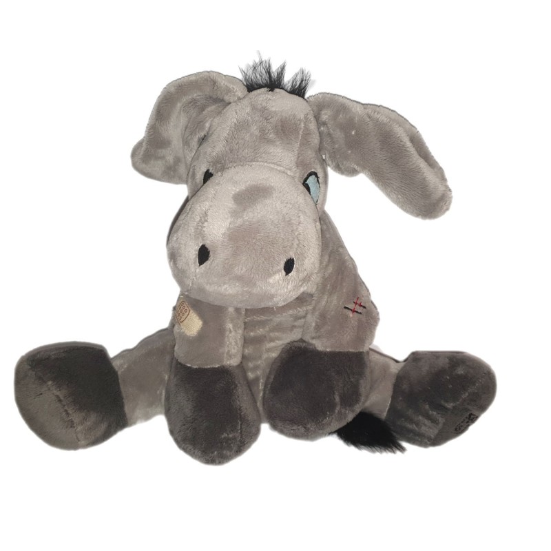 Peluche doudou Ane gris Nobody is perfect My Little Murphy 32 cm Gd Mod (25453)