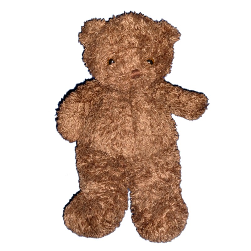Peluche OURS Marron - AUBERT - H 45 cm (8815)