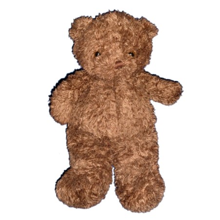 Peluche OURS Marron - AUBERT - H 45 cm (8815)