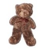 Peluche OURS Marron Noeud - AUBERT - H 48 cm (13799)