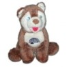Peluche doudou Chien marron Husky Igloo Igloonous 14 cm Gipsy (23701)