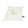 Doudou plat cygne blanc collerette en tulle Orchestra Prémaman (27850)