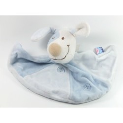 Doudou plat chien bleu Spirales Sucre d'Orge (18228)