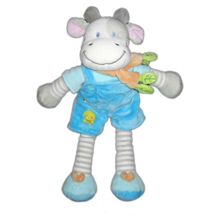 Doudou Vache Bleue Bebereve Casino  Poussin 35 cm (21359)