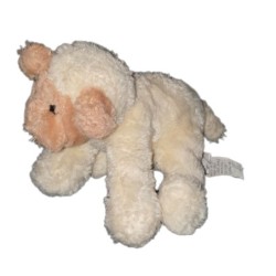 Peluche doudou Mouton agneau blanc beige Gund 20 cm (22343)