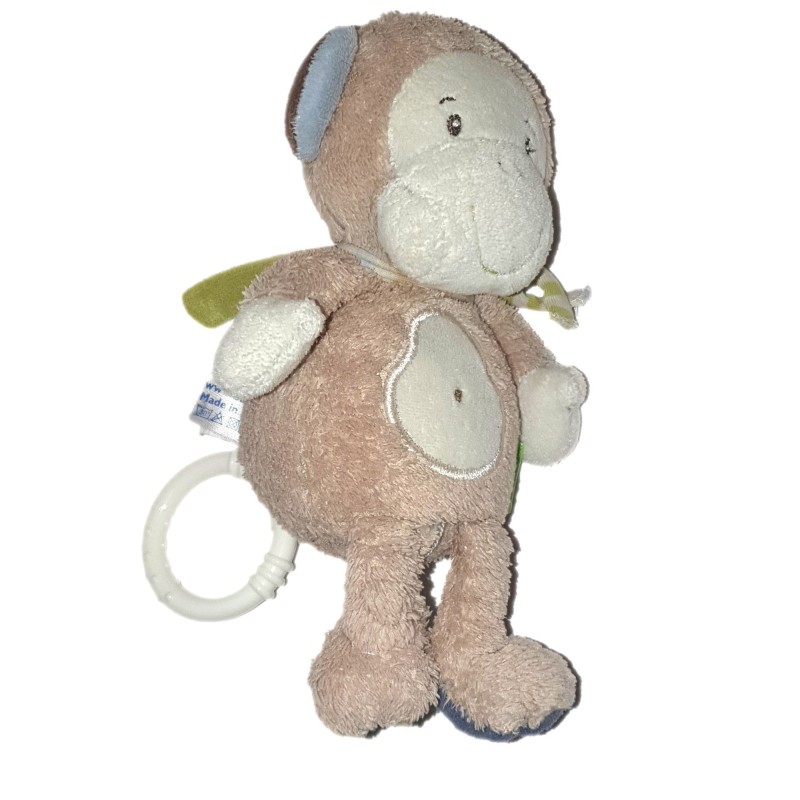 BABYSUN Doudou musical Singe beige 18 cm (25760)