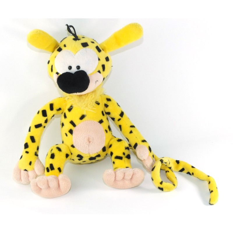 Peluche Marsupilami 26 cm + Queue 42 cm Marsu 2010 Nounours Ajena (23554)