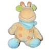 Doudou peluche GIRAFE jaune orange - KIABI - H 30 cm (11628)