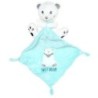 Doudou Ours blanc Mouchoir bleu Sweet Dream Kiabi Simba Toys (14456)