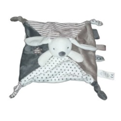 obaibi-okaidi-doudou-plat-lapin-blanc-gris-etoiles (17153)