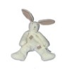 Doudou peluche - LAPIN blanc beige - BABYSUN - H 22 cm (11239)