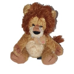 Doudou peluche Lion beige marron 28 cm Trudi Bussi (25004)