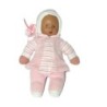Petit poupon Gotz 22 cm Habits roses rayures esquimau metisse asiatique (27789)