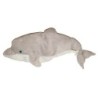 Peluche doudou Dauphin gris blanc yeux bleus 45 cm Wild Republic (24296)