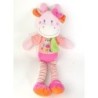Peluche doudou Vache rose Mots d Enfants 36 cm (24769)