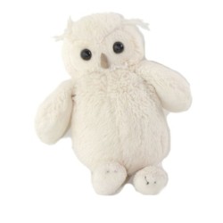 Doudou Peluche Hibou blanc Jellycat 19 cm (26316)
