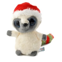 Peluche Noel Lemurien gros yeux Yoohoo & Friends 18 cm (24115)