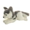 Peluche Chat Peluche Chien gris blanc HUSKY allonge 30 cm ANIMAblanc allonge 30 cm ANIMA (25304)